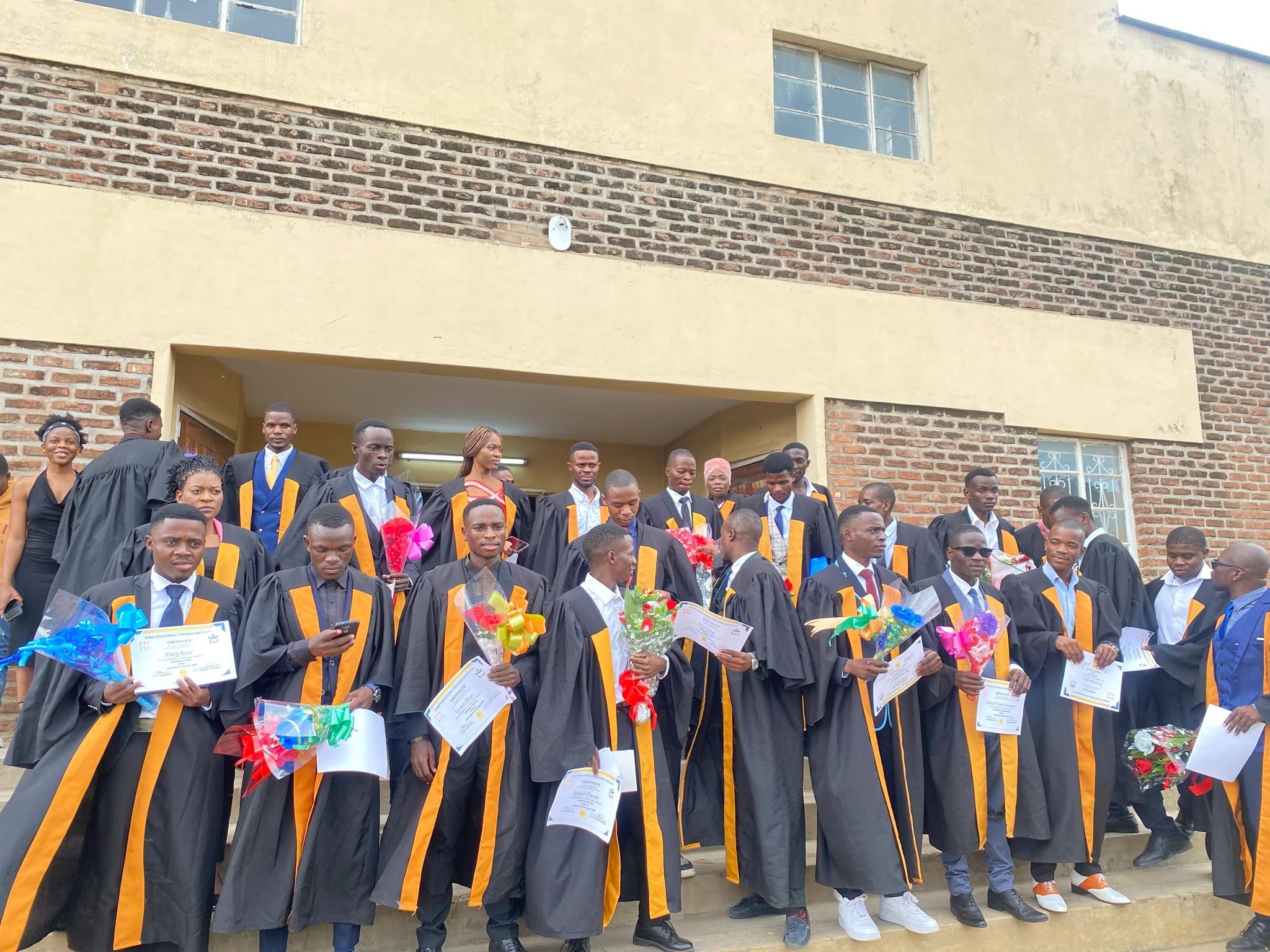 Thirty-two students have today graduated from ECOM Vocational Training Institute (EVTI) at a ceremony held at St. James Catholic Hall in Blantyre - Image 3